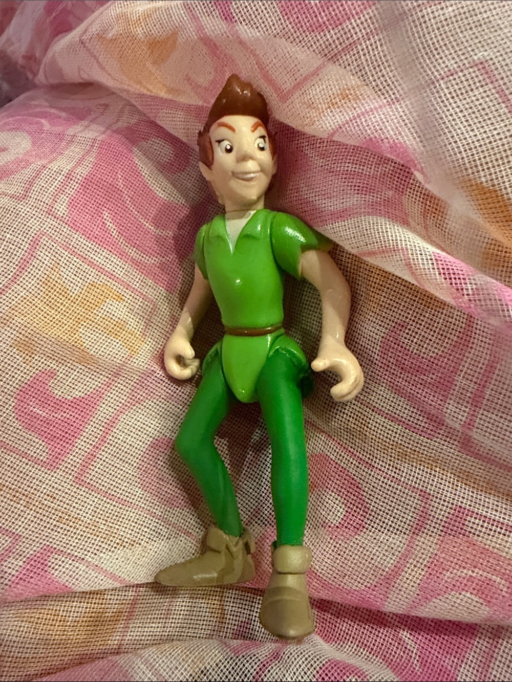 Vintage Walt Disney Peter Pan Action Figure 1990s Pre-owned Posable